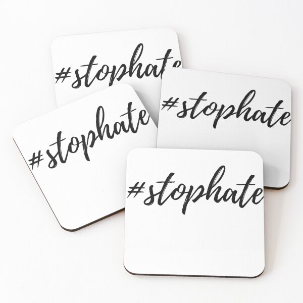 Item preview, #stophate designed and sold by the_ graphicsgal.