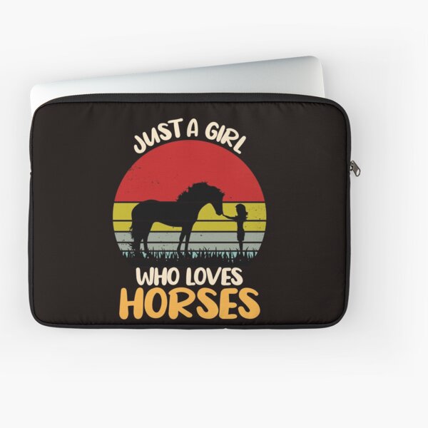 Aperçu de l'œuvre Juste une fille qui aime les chevaux créée et vendue par Sage86.