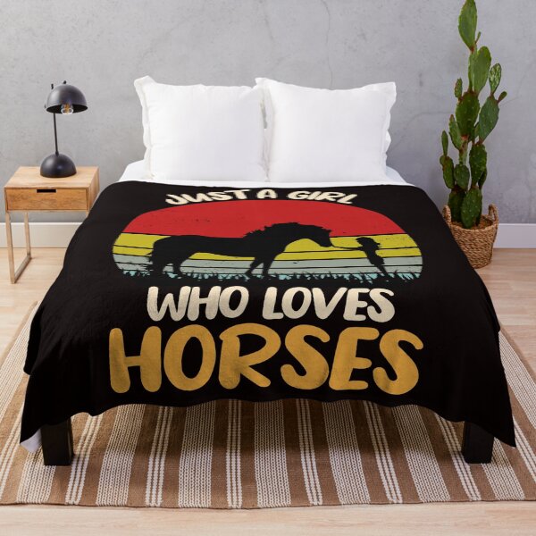 Item preview, Just a girl who loves horses designed and sold by Sage86.