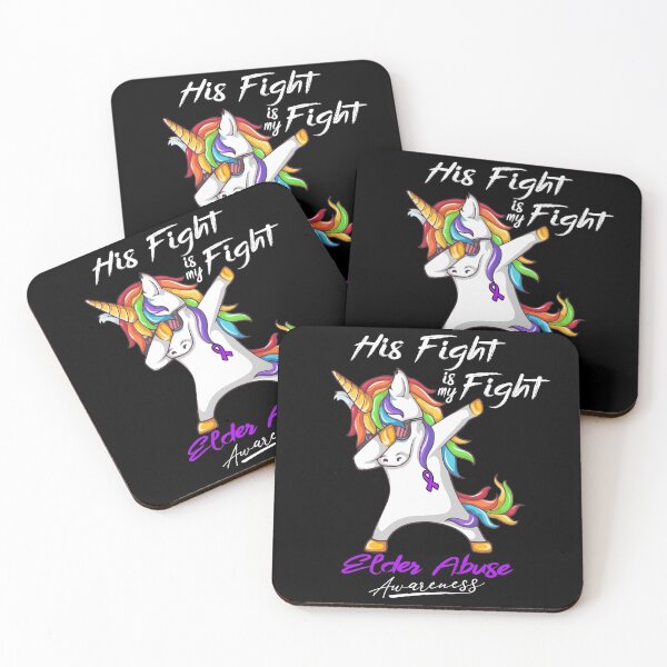 Item preview, Unicorn His Fight Is My Fight Elder Abuse Awareness designed and sold by rechardtee.
