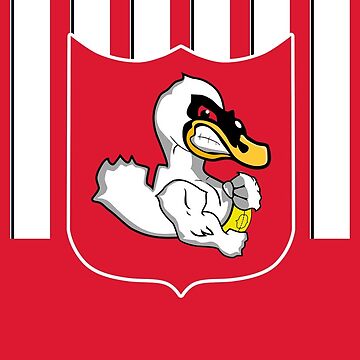 Artwork thumbnail, The Swans Blog V Logo Retro Style with Bars by theswansblog