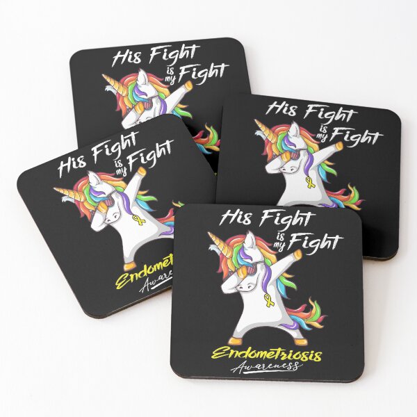 Item preview, Unicorn His Fight Is My Fight Endometriosis Awareness designed and sold by rechardtee.