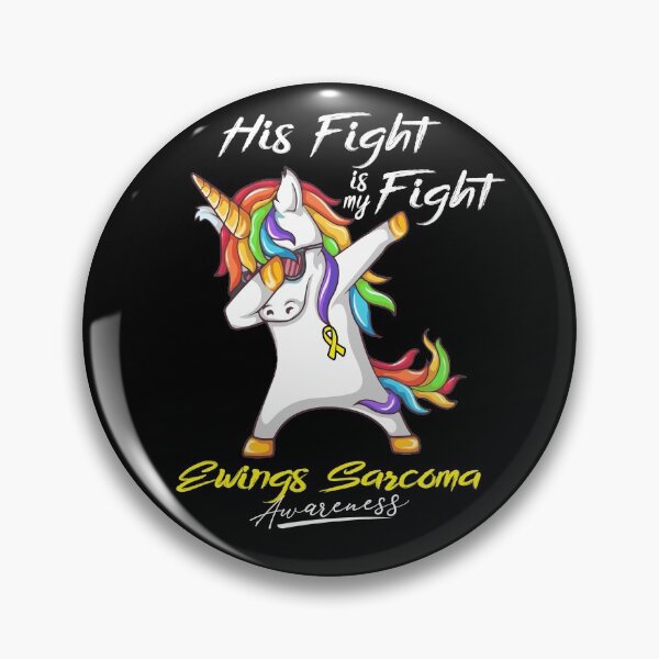 Item preview, Unicorn His Fight Is My Fight Ewings Sarcoma Awareness designed and sold by rechardtee.