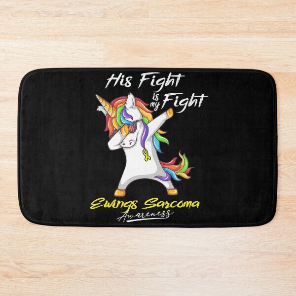 Item preview, Unicorn His Fight Is My Fight Ewings Sarcoma Awareness designed and sold by rechardtee.
