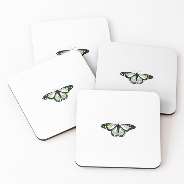 Item preview, Agender Flag Monarch Butterfly designed and sold by 10pmCreations.