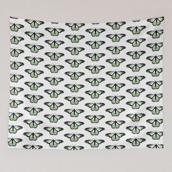 Item preview, Agender Flag Monarch Butterfly designed and sold by 10pmCreations.