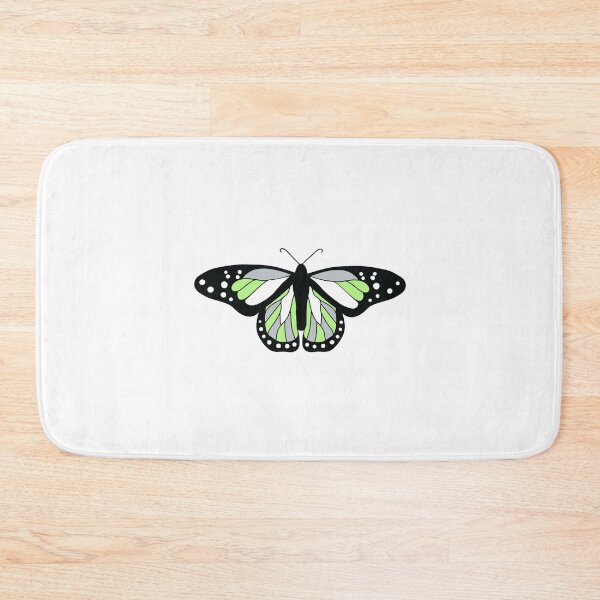 Item preview, Agender Flag Monarch Butterfly designed and sold by 10pmCreations.