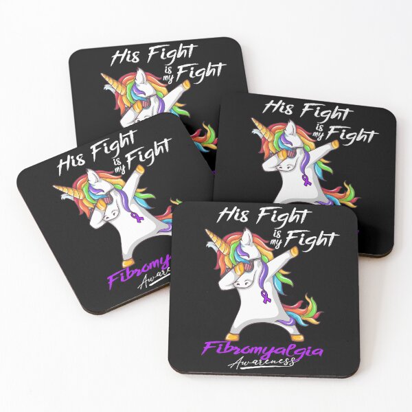 Item preview, Unicorn His Fight Is My Fight Fibromyalgia Awareness designed and sold by rechardtee.