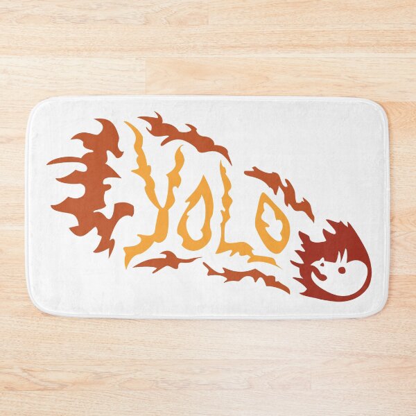 Item preview, YOLO designed and sold by ToadAndTempest.