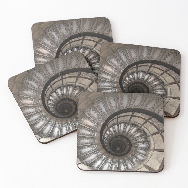 Spiral Staircase Coasters (Set of 4)