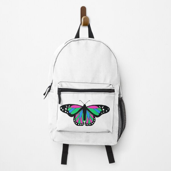 Item preview, Polysexual Flag Monarch Butterfly designed and sold by 10pmCreations.