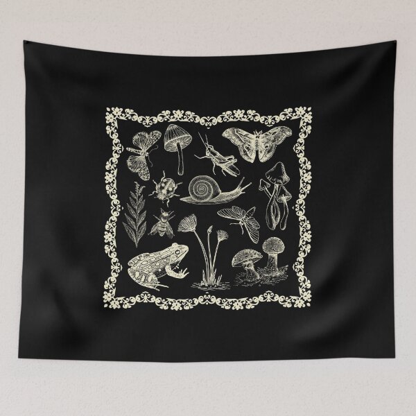 Item preview, Cottagecore Aesthetic Frog and Mushroom Goblincore designed and sold by FOGODesigns.