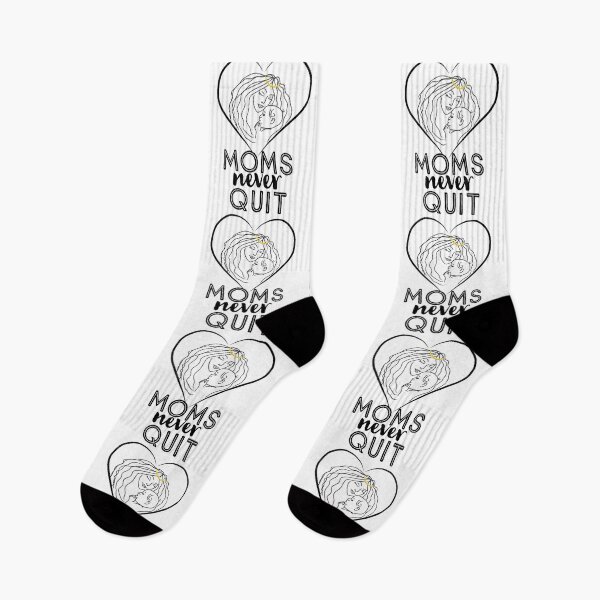 Item preview, Moms Never Quit - light edition designed and sold by IslandDrip.