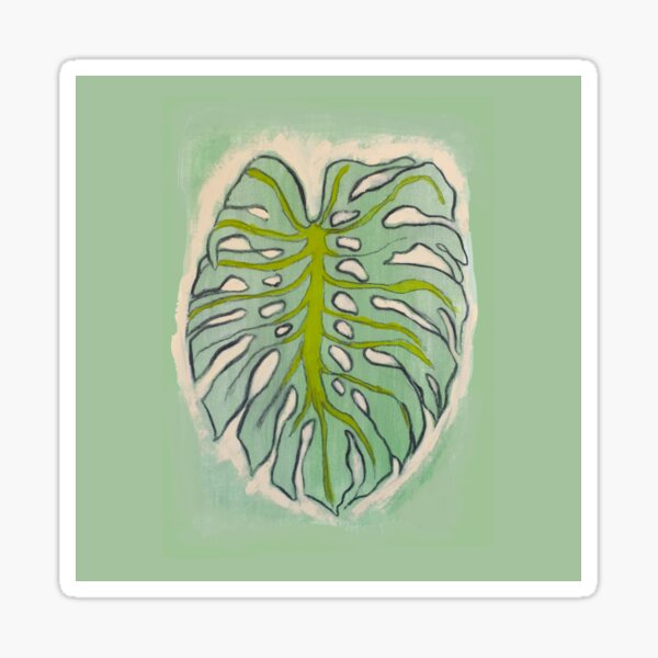 elephant leaf Sticker