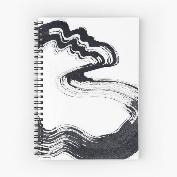 Item preview, ink explorations (052) - abstract black india ink painting designed and sold by expl-rations.