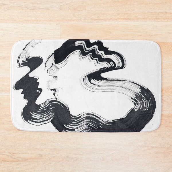 Item preview, ink explorations (052) - abstract black india ink painting designed and sold by expl-rations.