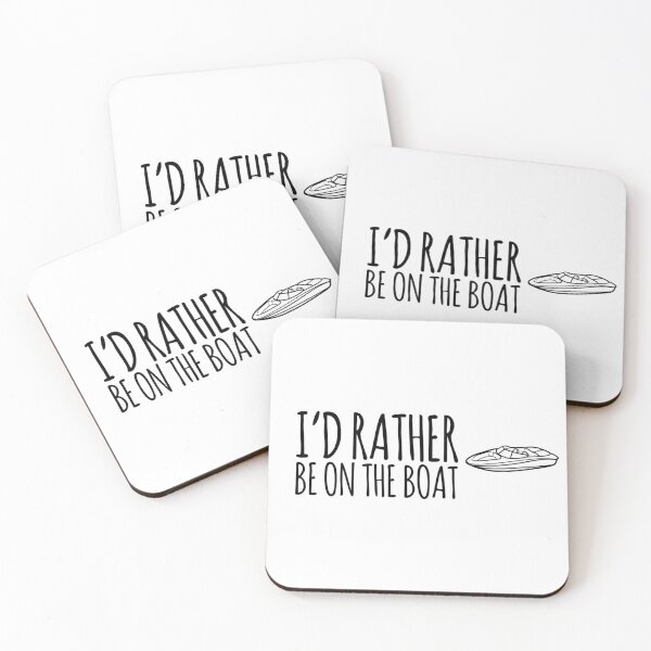 Item preview, I'd Rather Be On The Boat designed and sold by Grafic Designs.