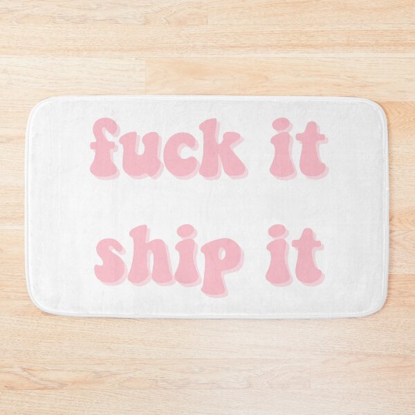Item preview, Fuck It Ship It Pink Retro designed and sold by allymadethis.