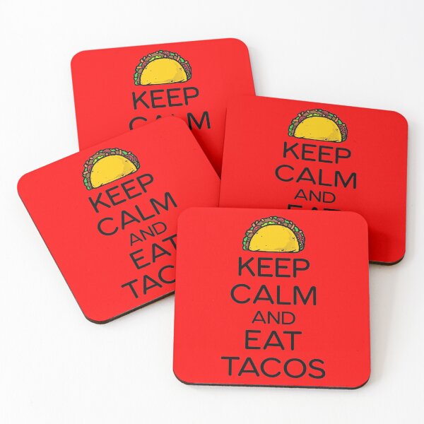 Item preview, KEEP CALM AND EAT TACOS designed and sold by sandpiperstudio.