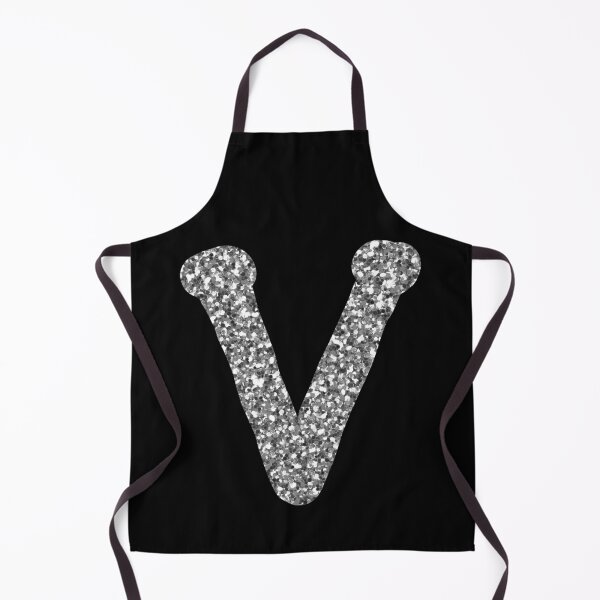 Item preview, Silver alphabet V designed and sold by HappyPrints ⭐⭐⭐⭐⭐.