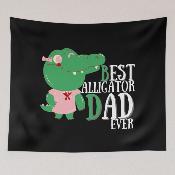 Item preview, Best Alligator Dad Ever designed and sold by Vibing-Right.