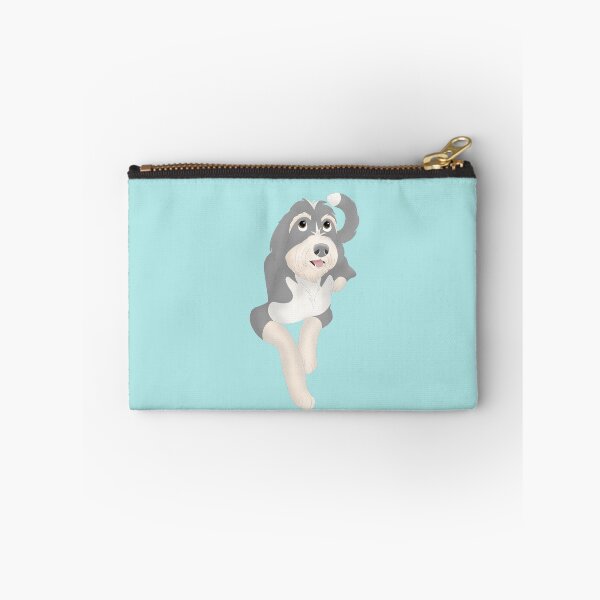 Item preview, Cartoony Bernadoodle Illustration designed and sold by pawtraitdreams.