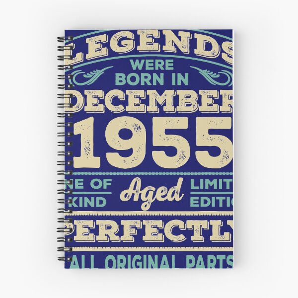 Item preview, Birthday Legends were born in december 1955 66 years designed and sold by karleen252.