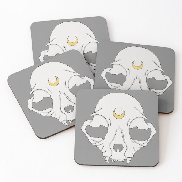 Item preview,  Moon Kitty Skull designed and sold by percyshark.