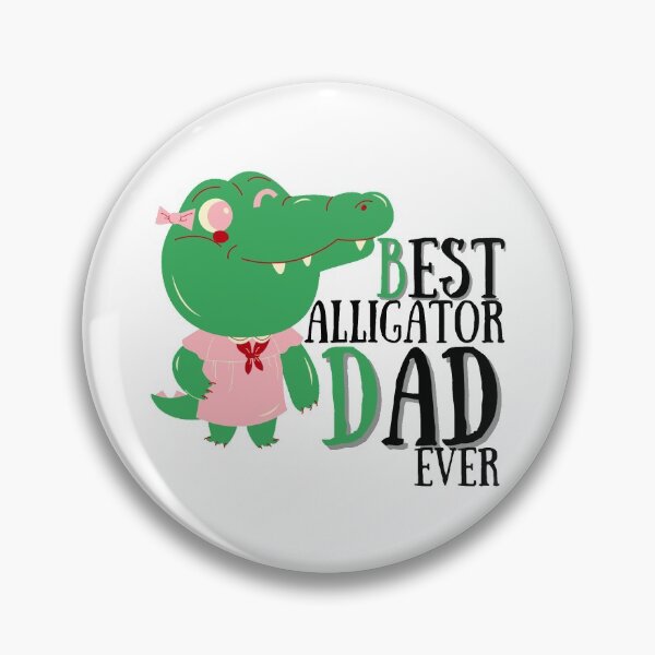 Item preview, Best Alligator Dad Ever designed and sold by Vibing-Right.