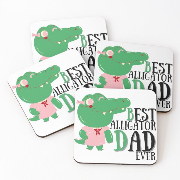 Item preview, Best Alligator Dad Ever designed and sold by Vibing-Right.