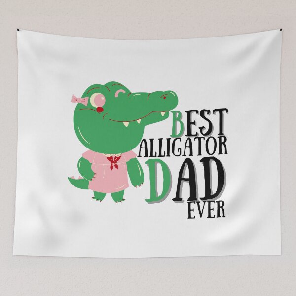 Item preview, Best Alligator Dad Ever designed and sold by Vibing-Right.