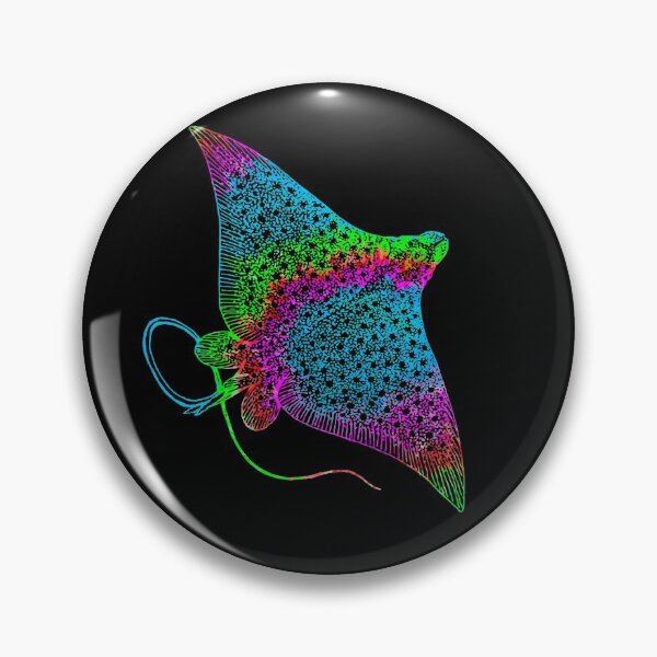 Item preview, Tie dye manta ray - tie dyed  designed and sold by 1DaisyChainLane.