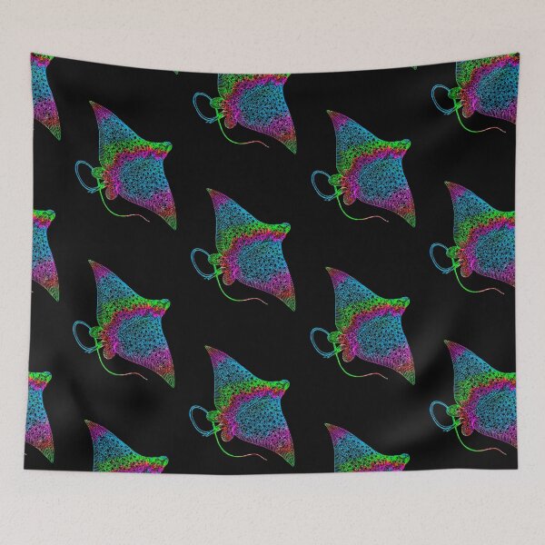 Item preview, Tie dye manta ray - tie dyed  designed and sold by 1DaisyChainLane.