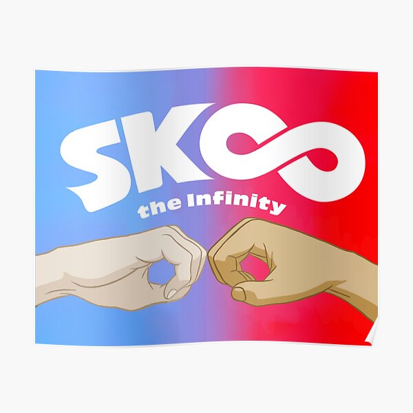 "Sk8 the Infinity Handshake (Version 2)" Poster for Sale by malice7222
