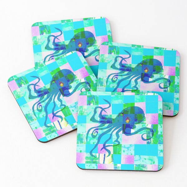 Item preview, Octopus Counterpane designed and sold by Dextergraphics.