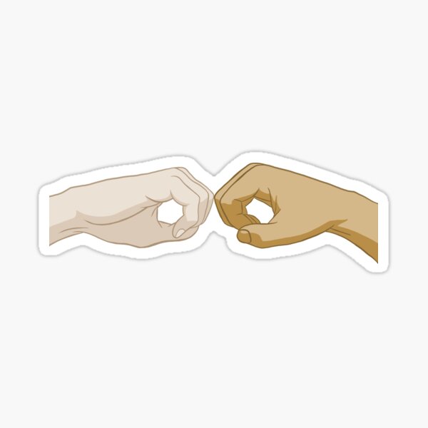 "Sk8 the Infinity Handshake (Version 2)" Sticker for Sale by