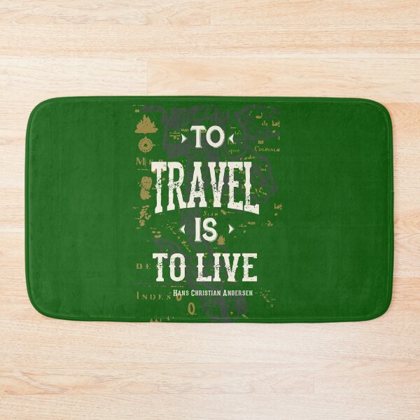 Item preview, To Travel is to Live (white text) designed and sold by groovygear.