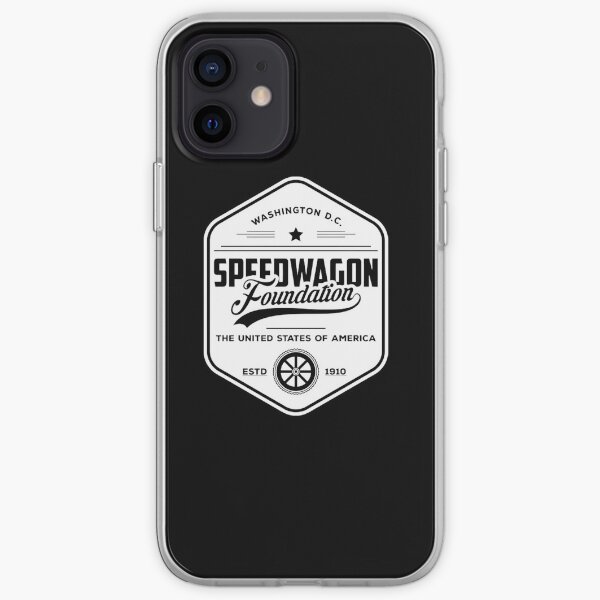 Maillot rétro Speedwagon Foundation Coque souple iPhone