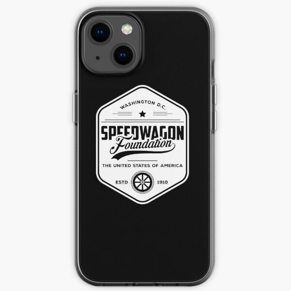 Speedwagon Foundation Retro Shirt iPhone Soft Case