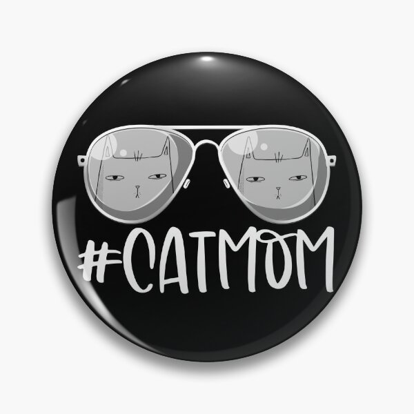 Item preview, #CATMOM Mad Cat Aviators Kitten Lover Pet Cat Mom Life Gear designed and sold by DynamicDesign.