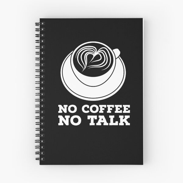 Item preview, No coffee no talk, designed and sold by ImaginateStores.