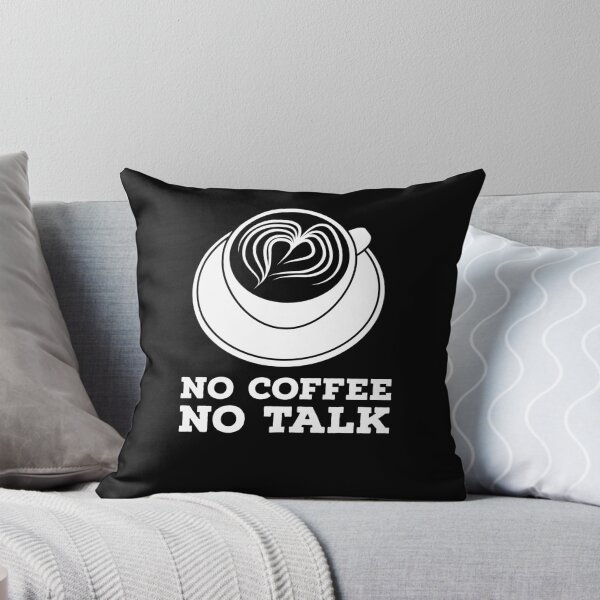 Item preview, No coffee no talk, designed and sold by ImaginateStores.