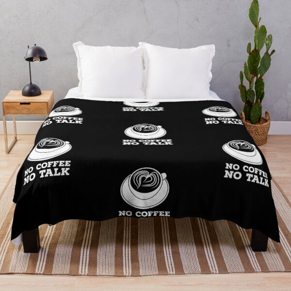 Item preview, No coffee no talk, designed and sold by ImaginateStores.