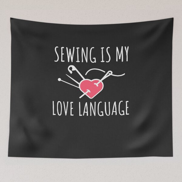 Item preview, Sewing Is My Love Language Sewing Gift designed and sold by EricJP.