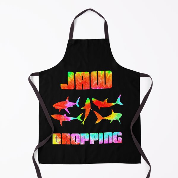 Item preview, Jaw dropping Tie dye sharks  - tie dyed designed and sold by 1DaisyChainLane.
