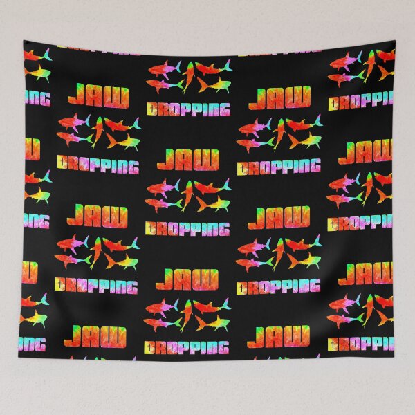 Item preview, Jaw dropping Tie dye sharks  - tie dyed designed and sold by 1DaisyChainLane.