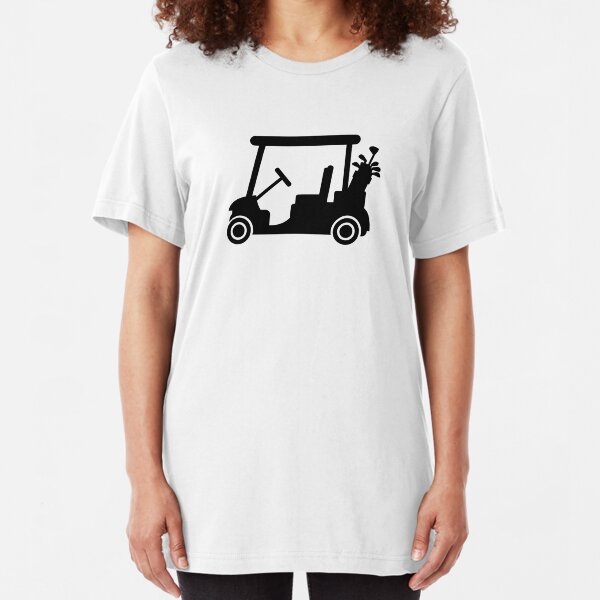 Golf cart Slim Fit T-Shirt