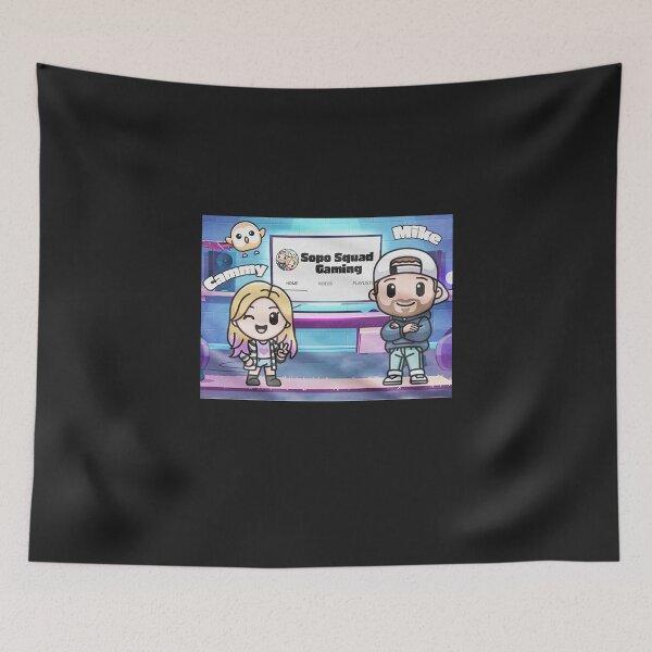 Item preview, Sopo Squad Gaming Merch Logo Shop designed and sold by DrDavionWest.