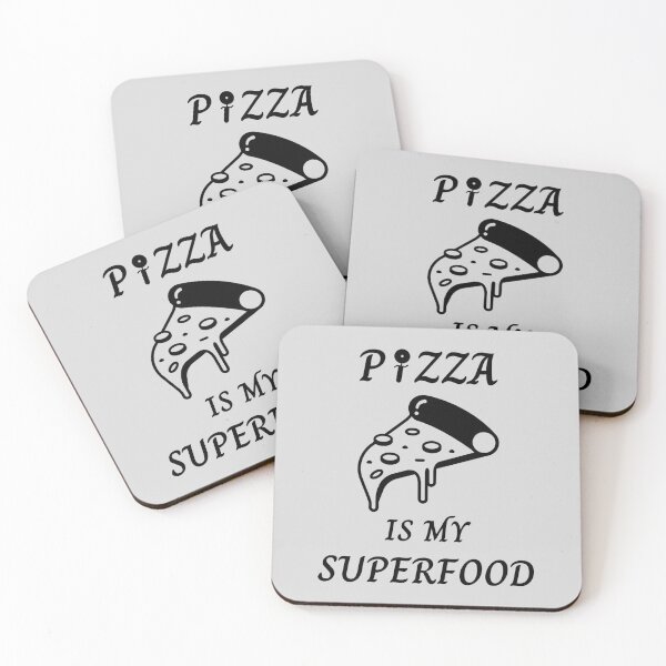 Item preview, Pizza Is My Superfood: Gray Selection designed and sold by Intuitive Engines Apparel Co..