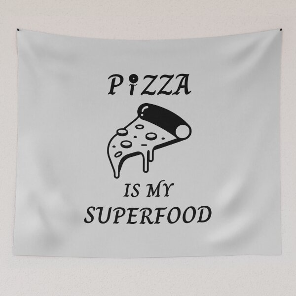 Item preview, Pizza Is My Superfood: Gray Selection designed and sold by Intuitive Engines Apparel Co..